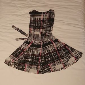 Black and Pink Dress